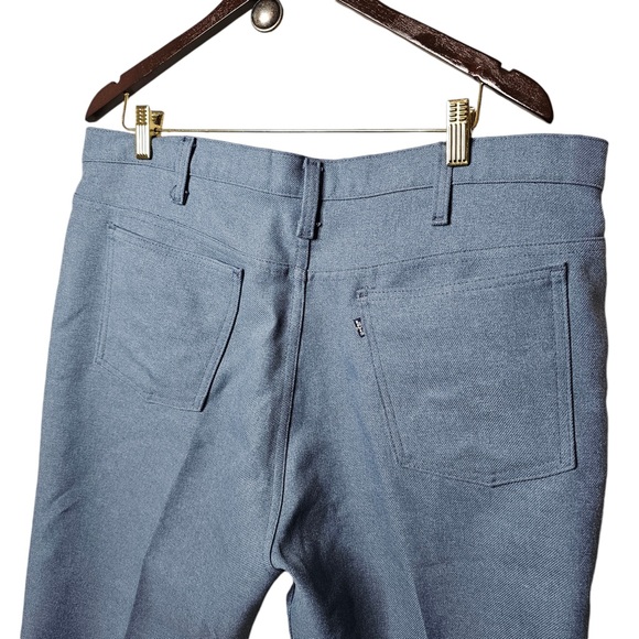 Vintage Levi's Slack Pants - Men’s - Blue - Casual - Retro - Picture 5 of 6